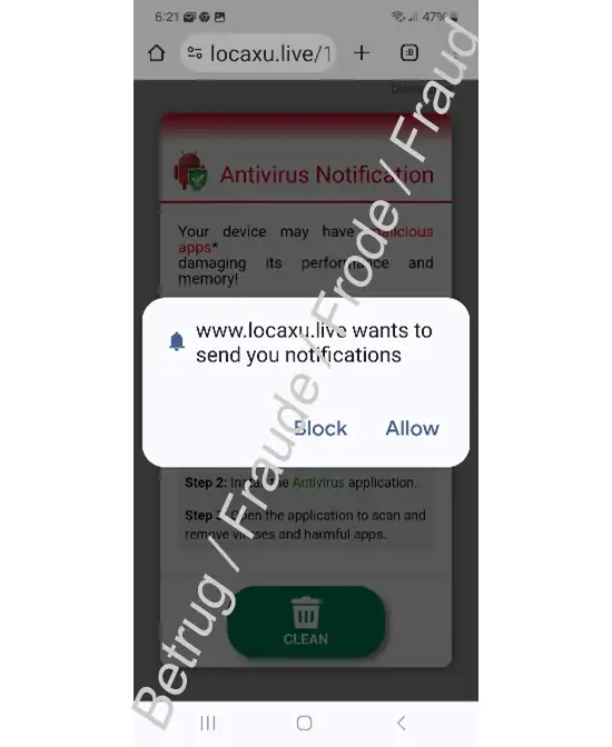 fake iptv box malware android warning