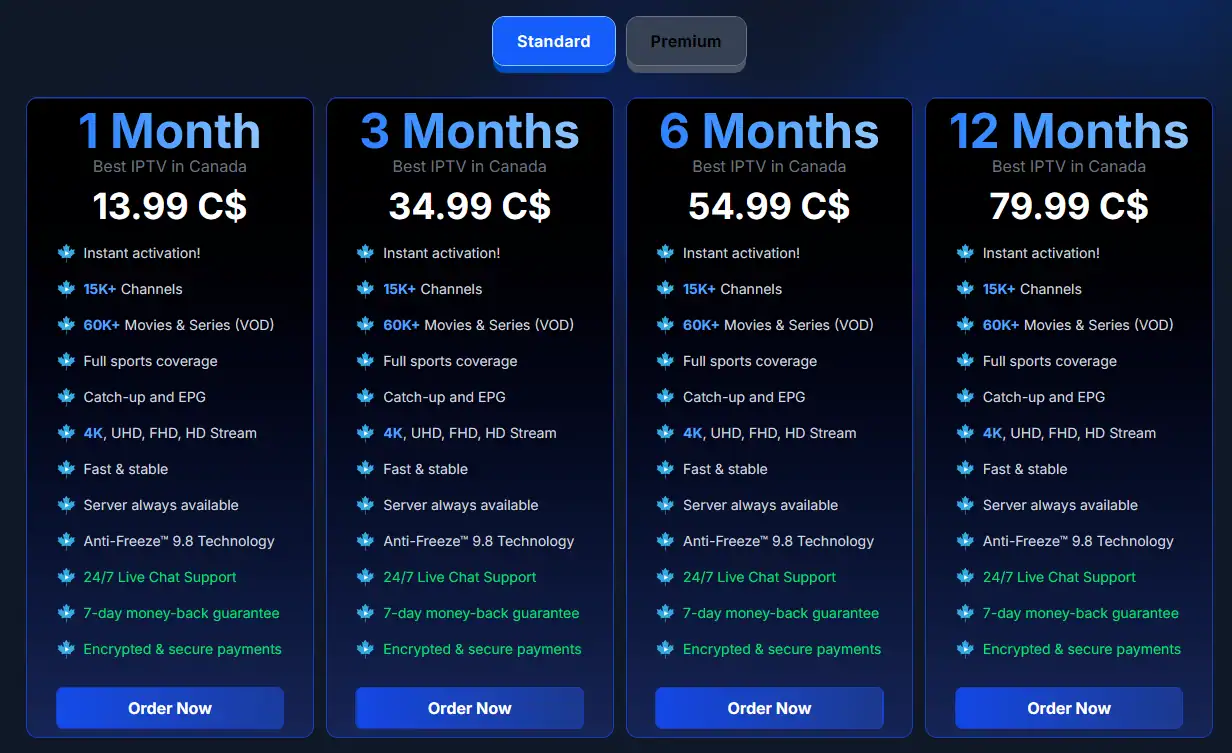 comparatif iptv contre câble québec