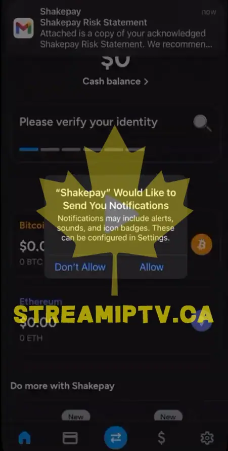 Allow Notifications and Verify Your Email