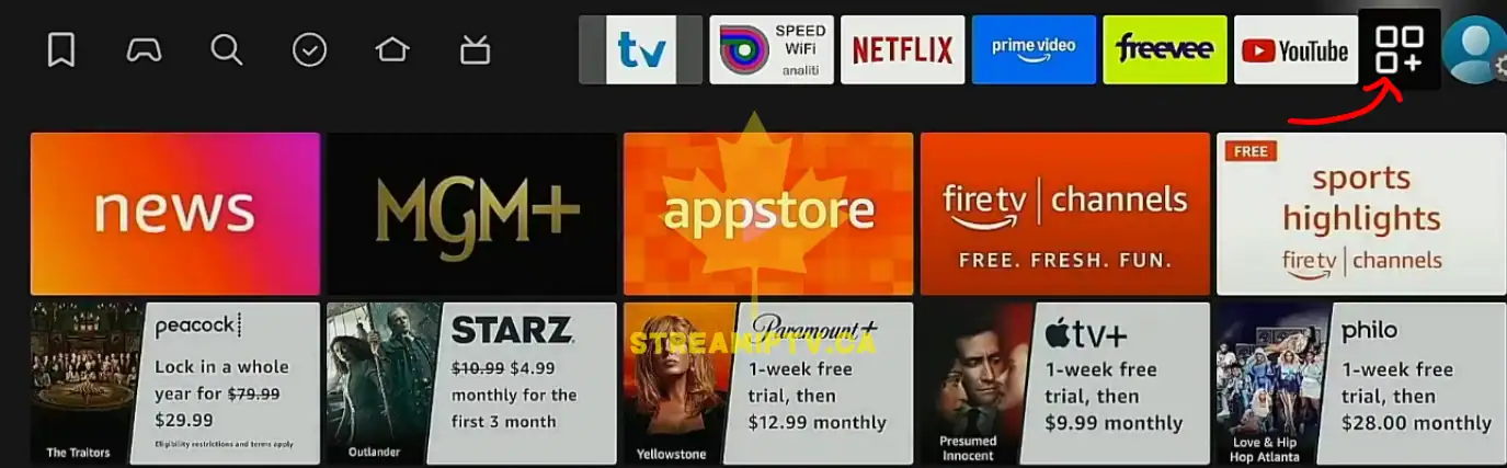 Amazon Fire TV Your Apps and Channels Downloader app