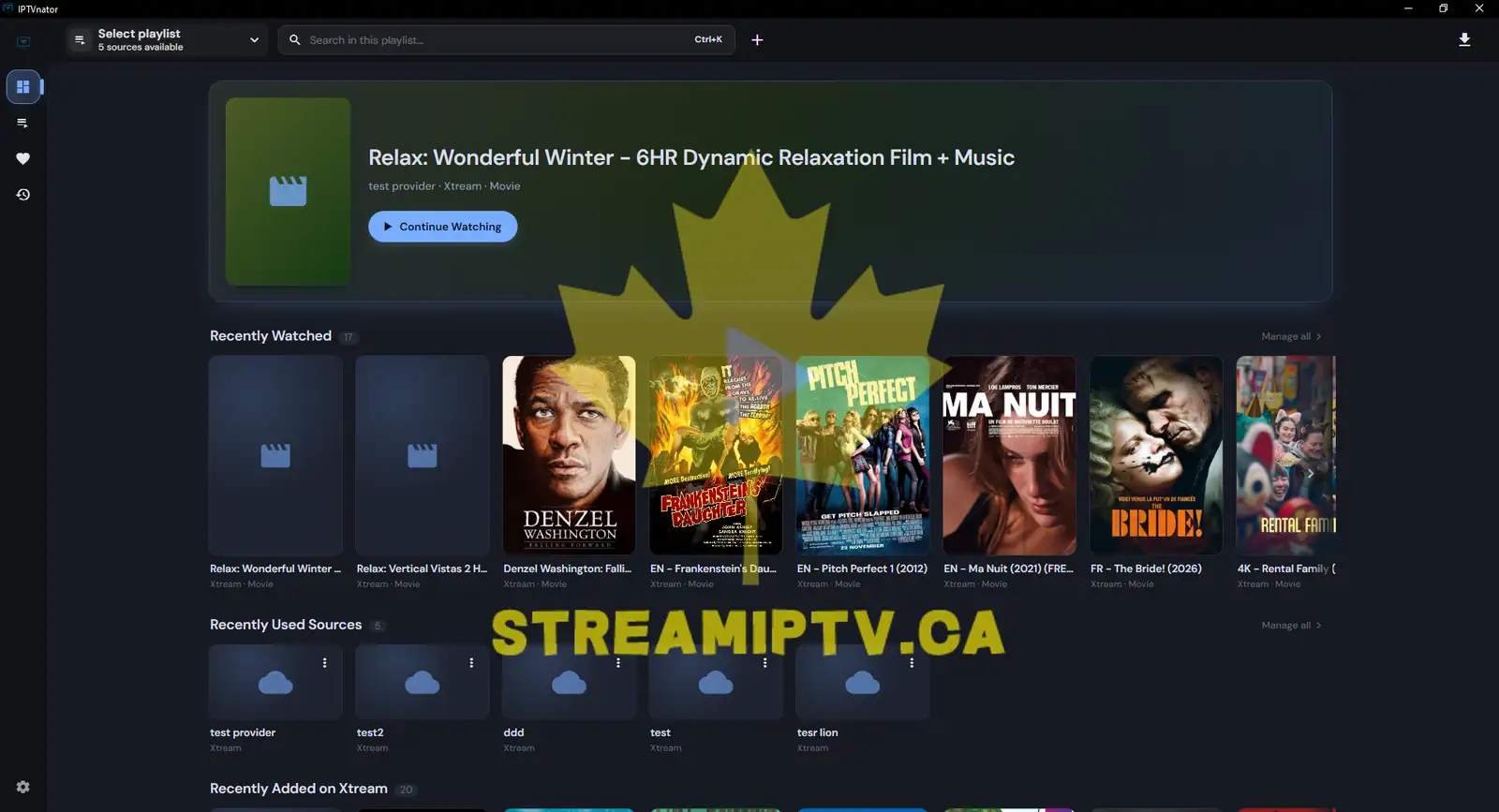 IPTVnator Is Ready to Use