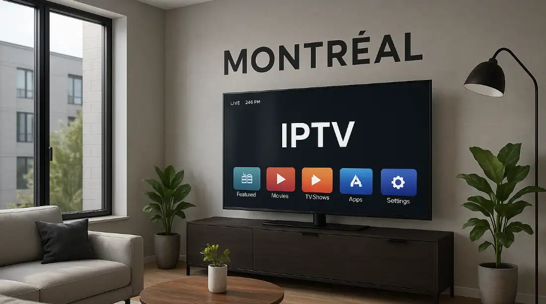 salon montréal moderne télévision connectée iptv