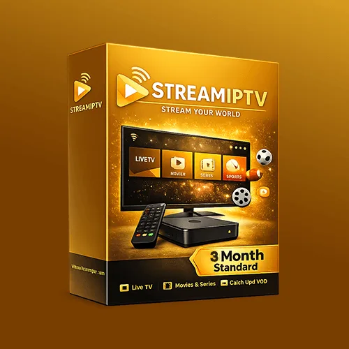 Premium IPTV — 3 Months (Gold Pack)