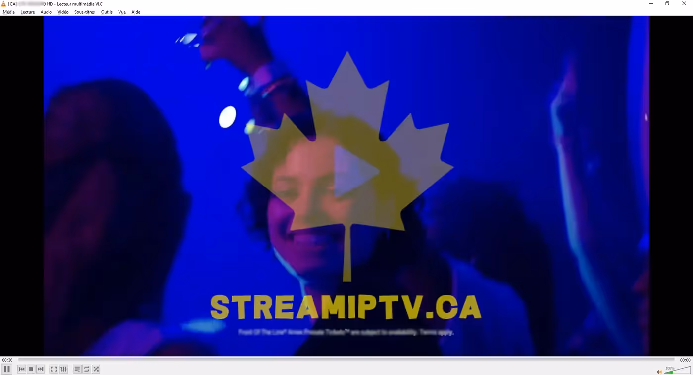 StreamIPTV VOD movies and series in web browser — Canadian IPTV