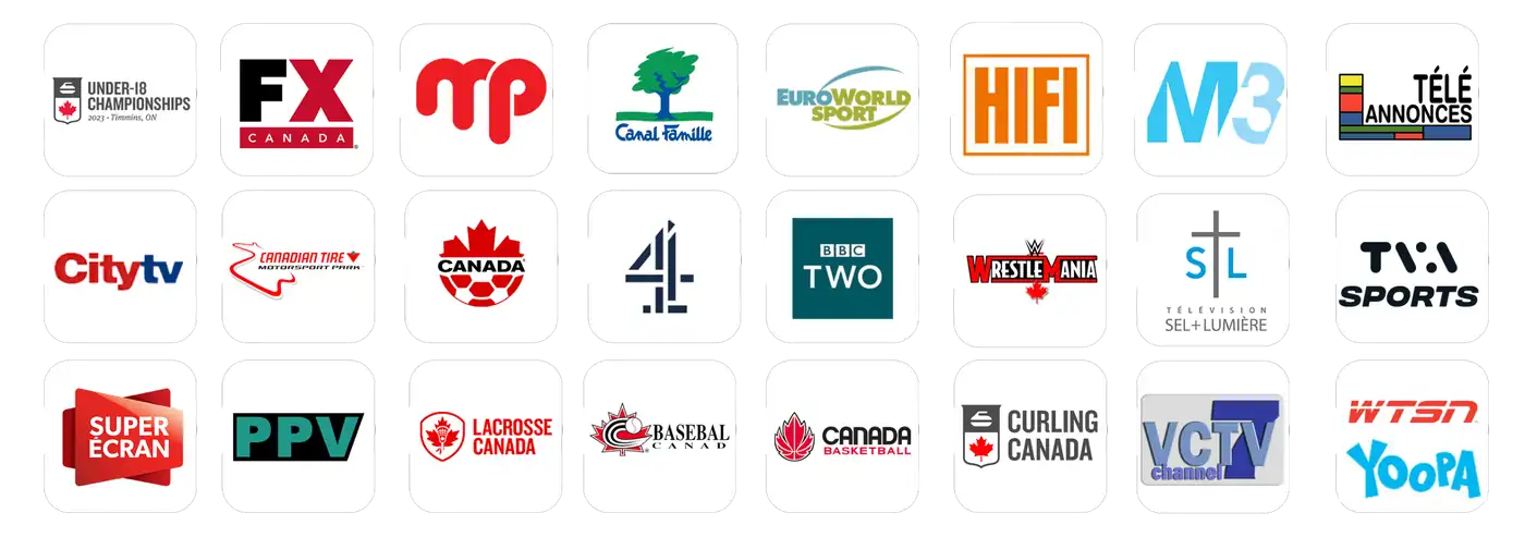 Canada IPTV channels streaming