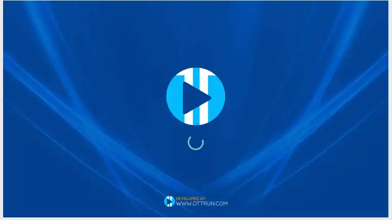 the opening of the XCIPTV app