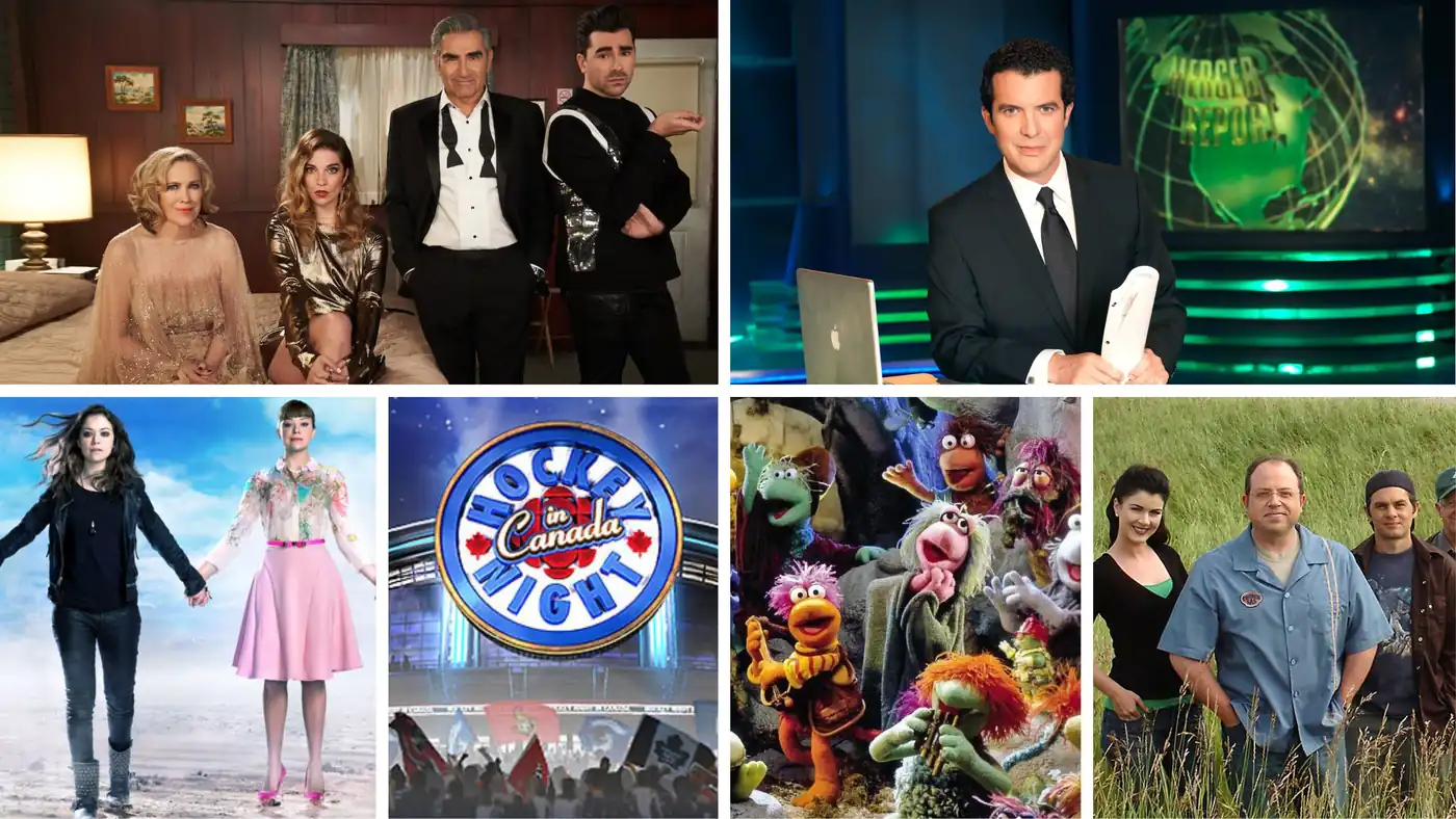 top best 25 Canadians shows