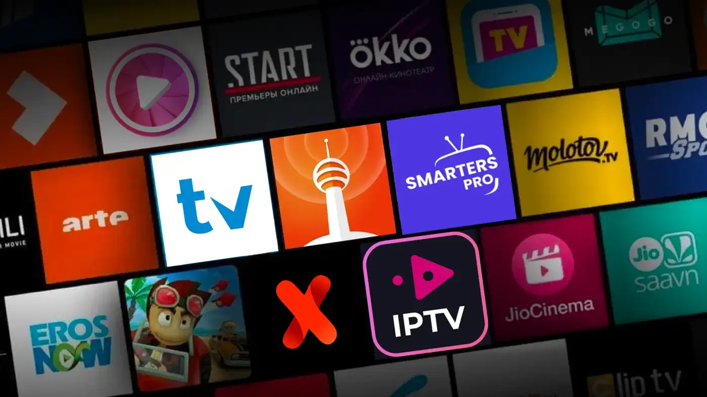 2025 IPTV app interface screenshot