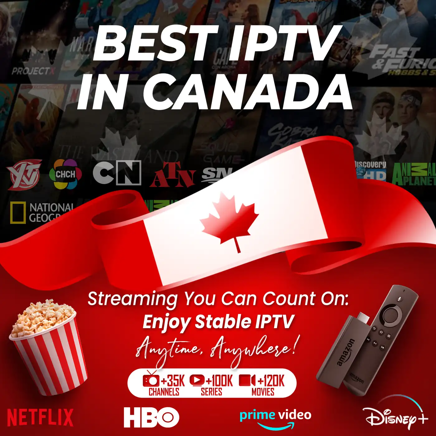 Canada IPTV streaming service 2025
