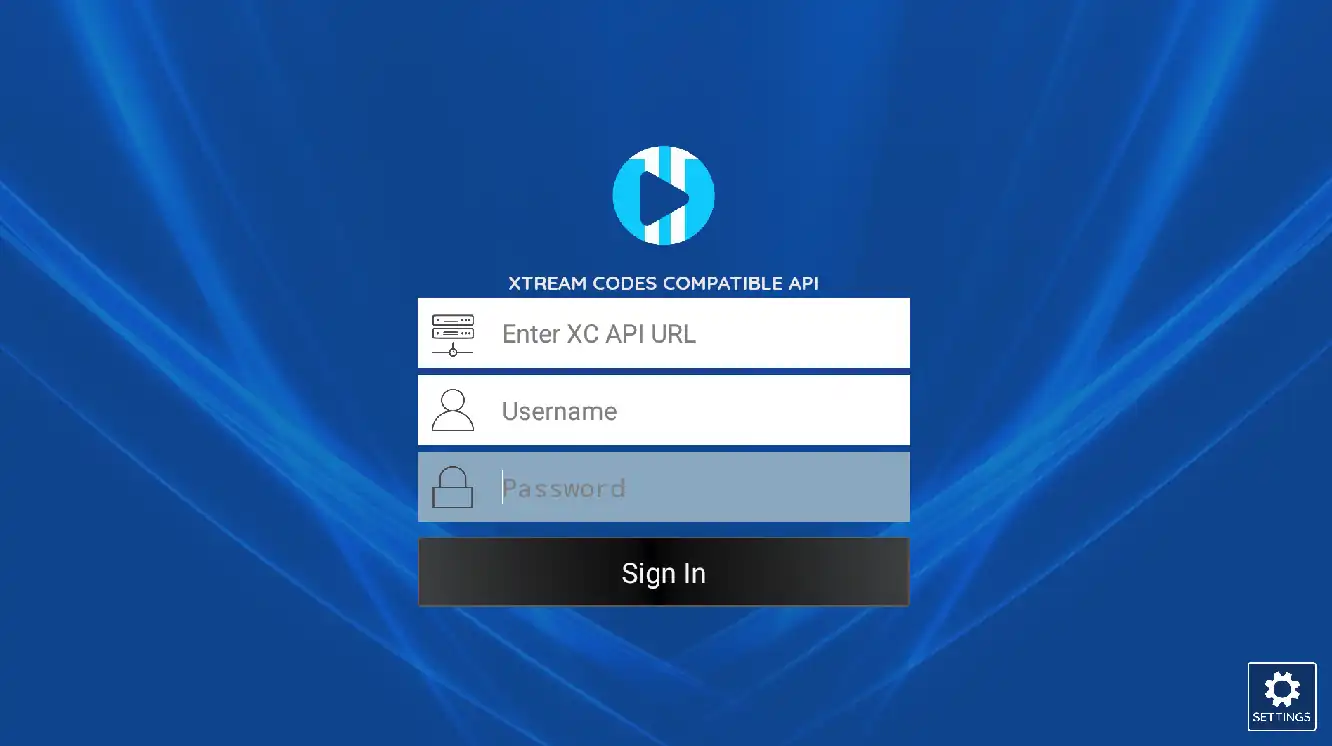Xtream Codes dashboard interface