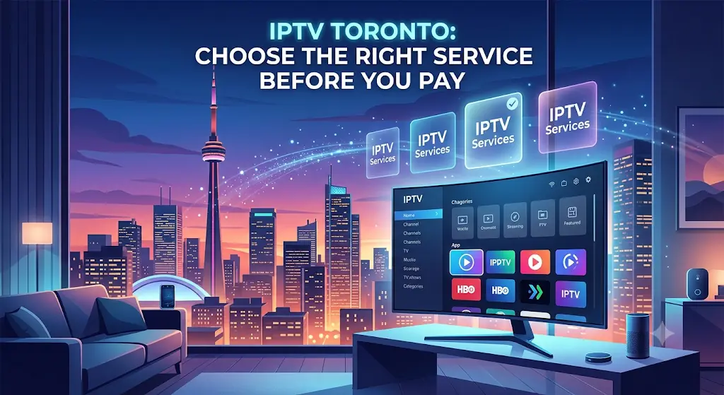iptv toronto: Choose the Right Service Before You Pay