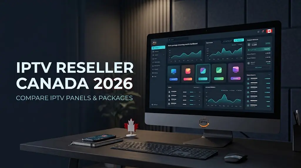 IPTV Reseller canada 2026: Compare IPTV Panels & Packages